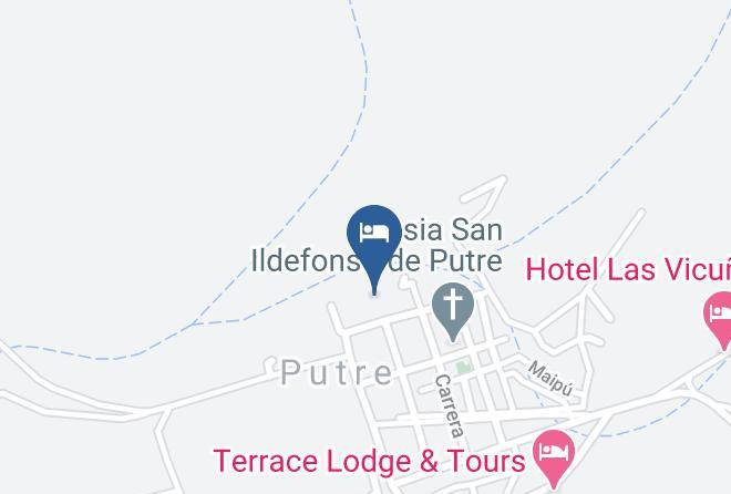 Vientos Del Altiplano Map