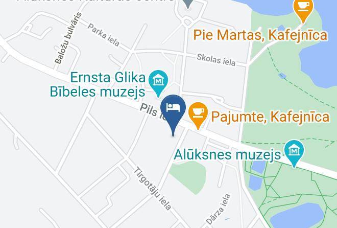 Aluksne - Viesnica Ierulle Maps