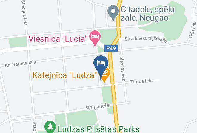 Ludza - Viesnica Ludza Maps