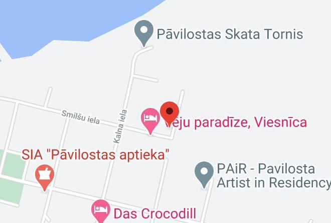 Pavilosta - Viesu Maja Zvilnis Maps