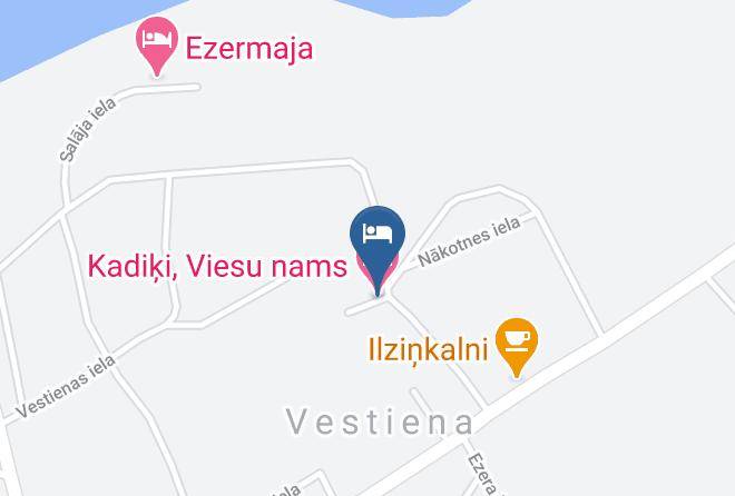 Viesu Nams Kadiki Map