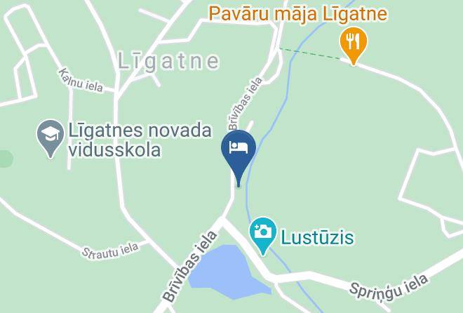 Viesu Nams Vilhelmine Map