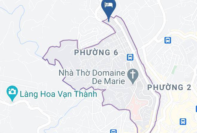Viet Pho Da Lat Hotel Map