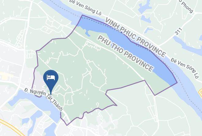 Vietnam Tri Garden Hotel Map