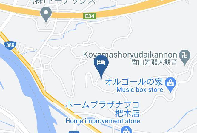 Asakura City - View Hotel Heisei Maps