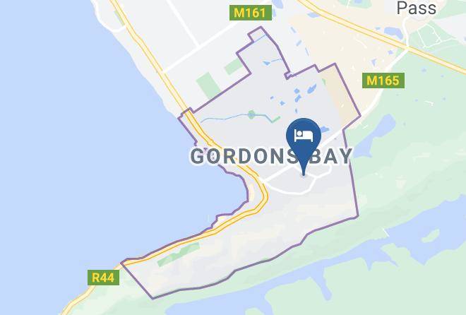 City Of Cape Town - View Lodge Gordons Bay Maps