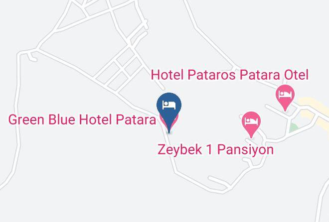 Antalya - Green Blue Hotel Patara Maps