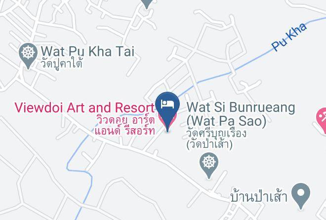 Amphoe San Kamphaeng - Viewdoi Art And Resort Maps