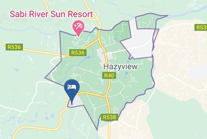 Viewpoint Lodge Kruger Park Hazyview South Africa Map