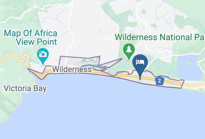 Eden - Views Boutique Hotel & Spa Wilderness Maps