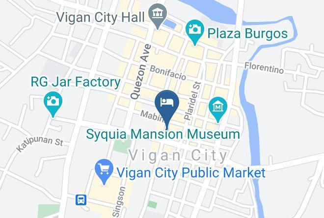 Vigan Traversa Hotel Map