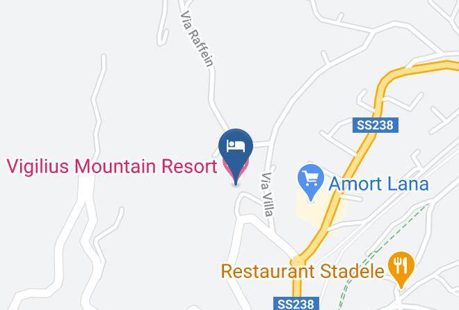 Bolzano - Vigilius Mountain Resort Maps