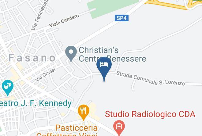 Brindisi - Vigna Marina Hotel Maps