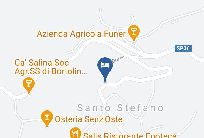 Treviso - Vigneto Vecio Agriturismo Con Cucina E Alloggi Maps