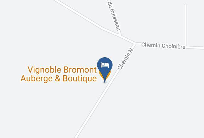 Brome Missisquoi Regional County Municipality - Vignoble Bromont Auberge & Boutique Maps