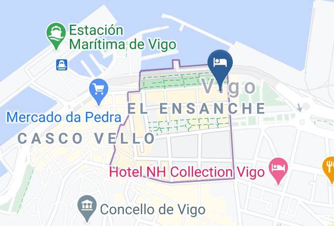 Vigo City Sky Map
