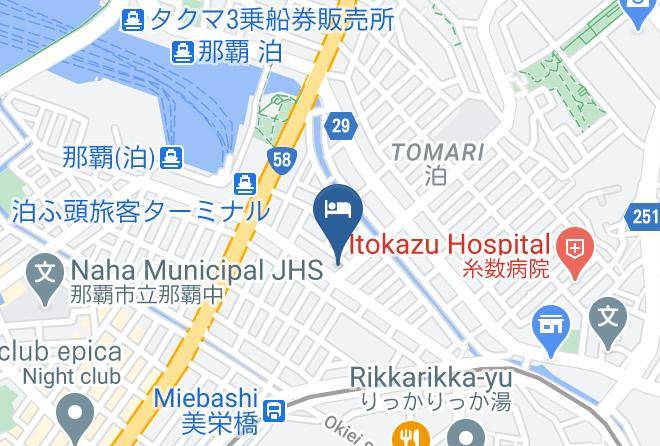 Naha City - Viila Port Maejima Maps