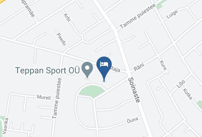 Tartu - Viive Koni Kodumajutus Maps