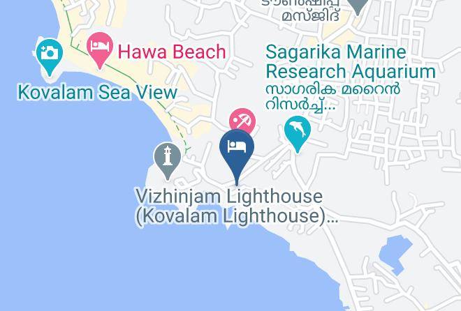 Neyyattinkara - Vijaya Varma Beach Resort Maps