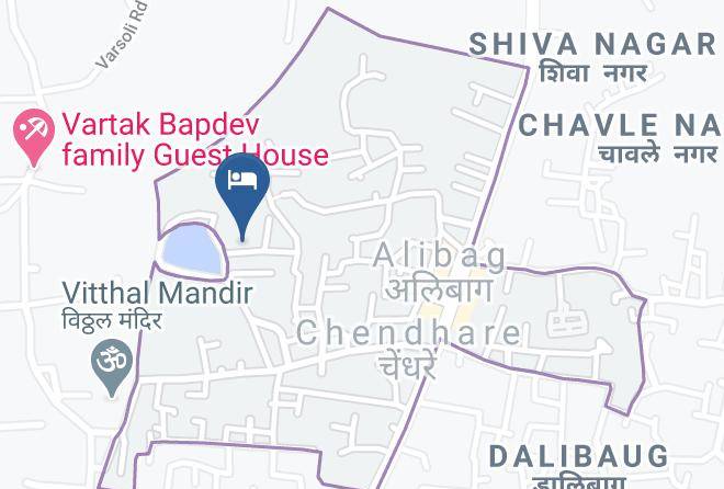 Alibag - Jeevangeet Bungalow Maps