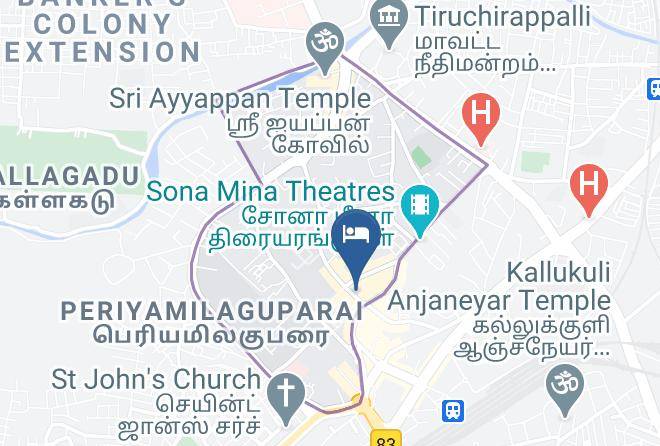 Tiruchirappalli - Vijey Hotels Maps