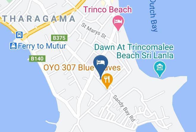 Trincomalee - Vijus Hotel Maps