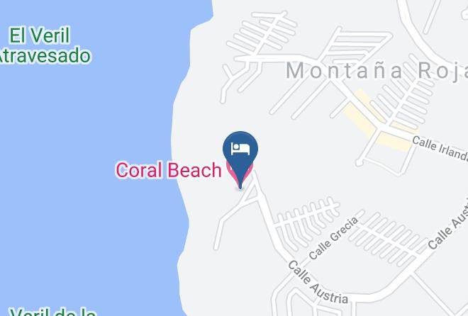 Las Palmas - Vik Coral Beach Maps