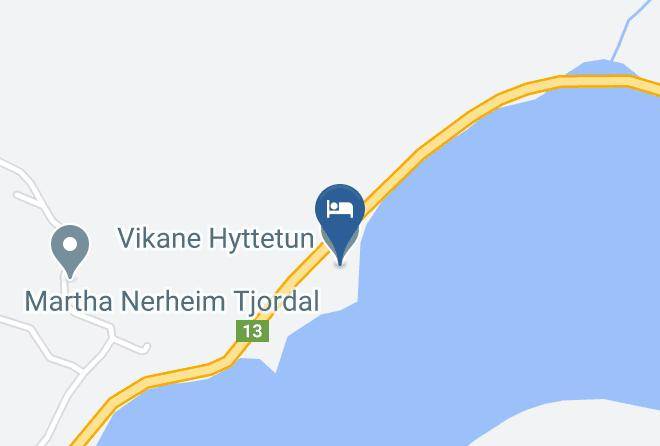 Suldal - Vikane Hyttetun Maps