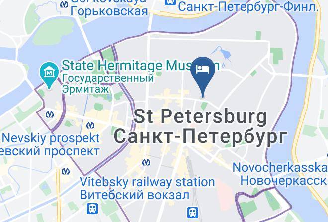 Saint Petersburg - Vikena Mini Otel' Maps