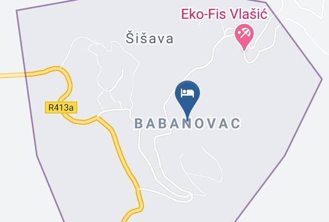 Srednjobosanski - Vikendica As Vlasic Maps