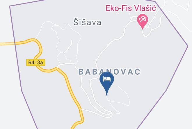 Srednjobosanski - Vikendica Eden Vlasic Maps