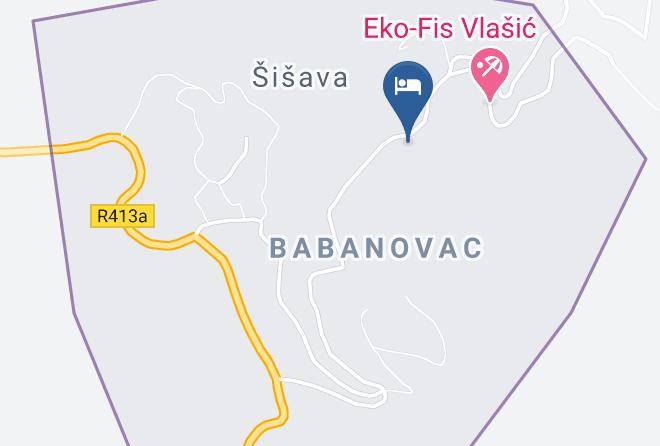 Srednjobosanski - Vikendica The Best View Vlasic Maps