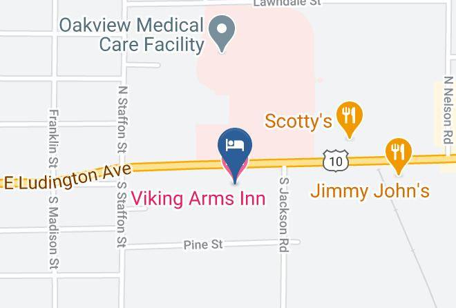 Viking Arms Inn Map