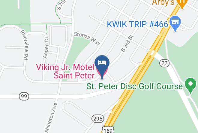 Nicollet - Viking Jr Motel Saint Peter Maps