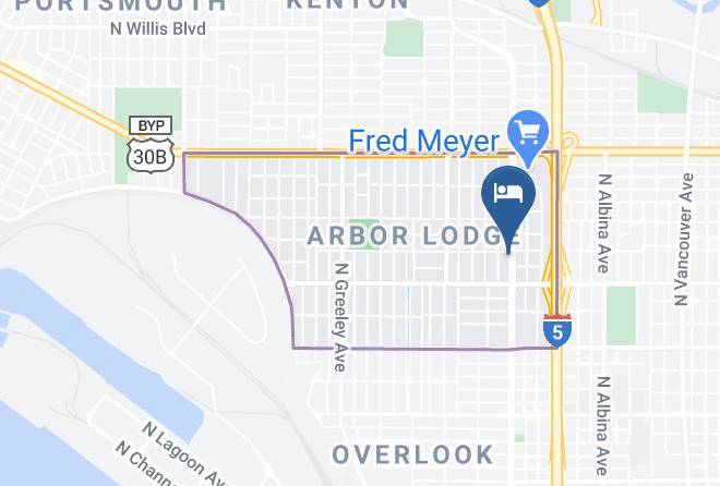 Multnomah - Viking Motel Maps