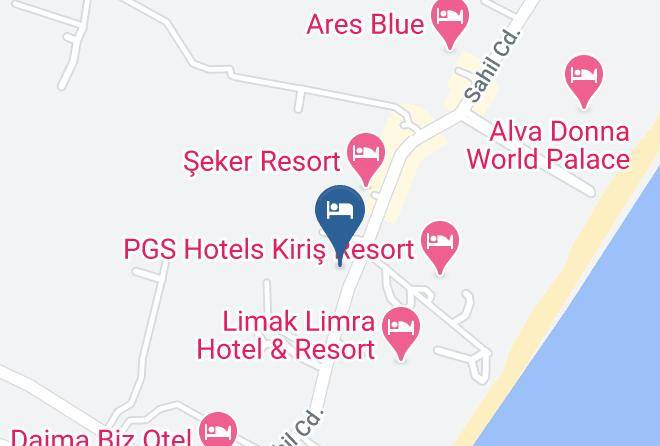 Kemer - Viking Park Hotel Maps