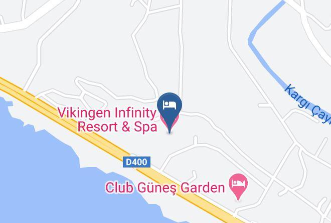 Alanya - Vikingen Infinity Resort & Spa Maps