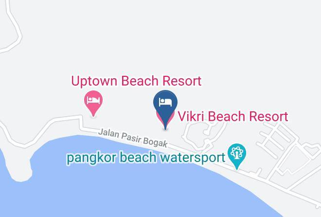 Vikri Beach Resort Map