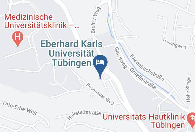 Tubingen - Viktor Renner Haus Tubingen Maps