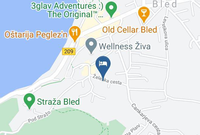 Bled - Viktoria Aparments Maps