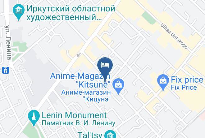Irkutsk - Homestay In Irkutsk Maps