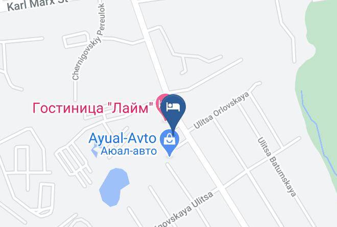 Khabarovsk - Viktoriya Otel' Maps