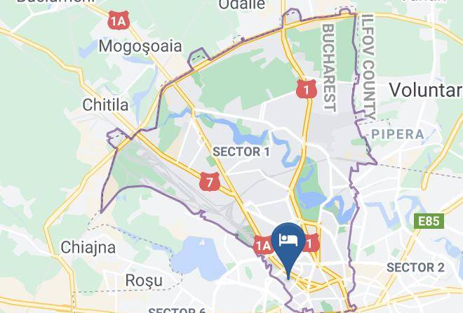 Bucharest - Vila 11 Bed And Breakfast Maps