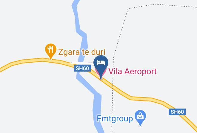 Kruje - Vila Aeroport Maps