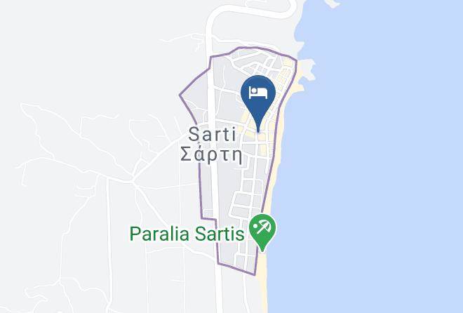 Khalkidhiki - Vila Afroditi Sarti Maps