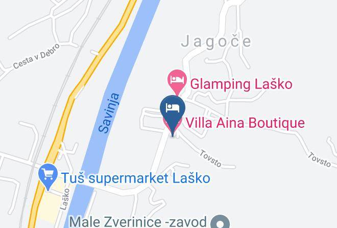 Lasko - Vila Aina Maps