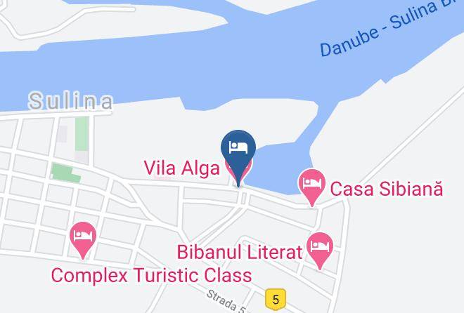 Sulina - Vila Alga Maps