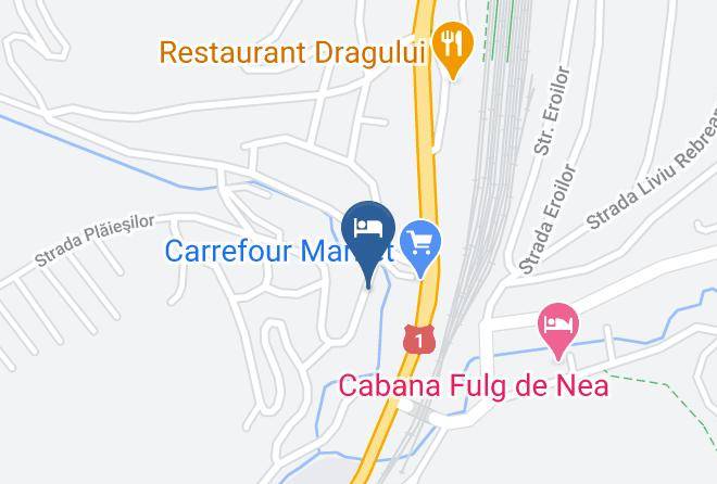 Predeal - Vila Alin Maps