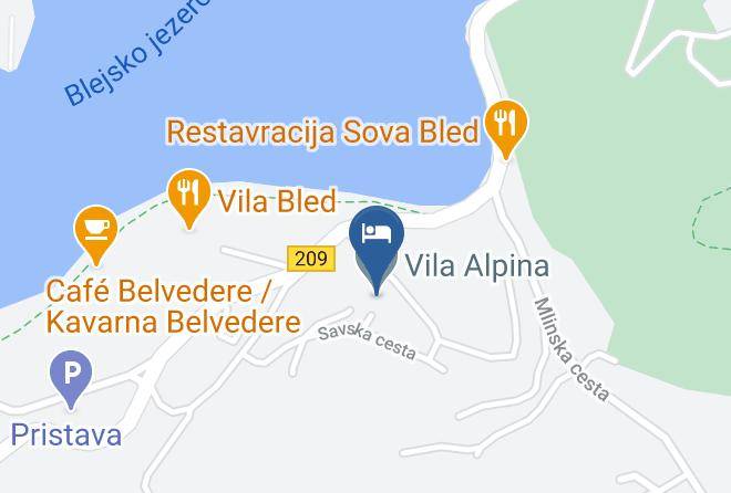 Bled - Vila Alpina Maps