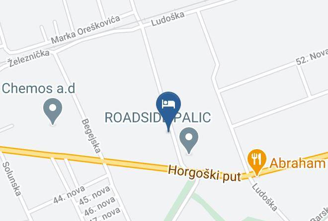 Central Serbia - Vila Amfora Maps